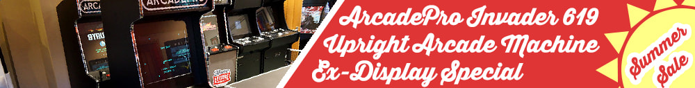 ArcadePro Invader 619 Upright Arcade Machine - Black - Ex-Display Special.jpg